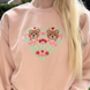 Bears In Love Embroidered Sweatshirt, thumbnail 1 of 7