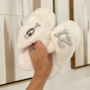 Champagne Flute Birthday Present Slippers 30th 40th 50th, thumbnail 2 of 2