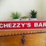 Personalised Business Roadsign Vintage Wooden, thumbnail 2 of 7
