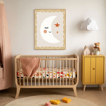 Nursery Moon Art Print, 2 of 3