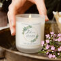 Will You Be My Maid Of Honour Gift Botanical Candle, thumbnail 1 of 10
