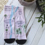 Personalised Home Town Adventures Socks, thumbnail 2 of 3