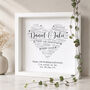 Personalised Anniversary Word Art Print – Any Year, thumbnail 1 of 4