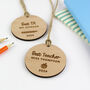 Best Teacher Wooden Keepsake Decoration Gift Tag, thumbnail 5 of 10