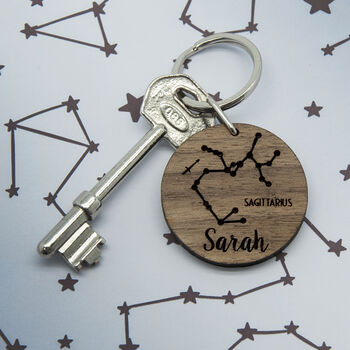 Personalised Zodiac Keyring, 2 of 3