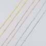 Sterling Silver Minimalist Bead Motif Necklace, thumbnail 8 of 12