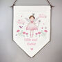 Personalised Fairy Princess Wall Art Banner, thumbnail 3 of 4