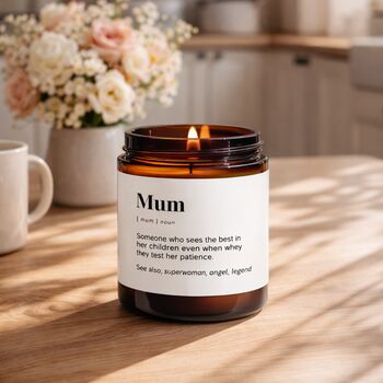 Mum Gifts Mothers Day Candle, 5 of 8