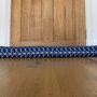 Personalised Orla Draught Excluder Cushion Blue, thumbnail 3 of 4