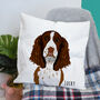 Cute Dog Breed Cushion Cover Personalised, thumbnail 1 of 11