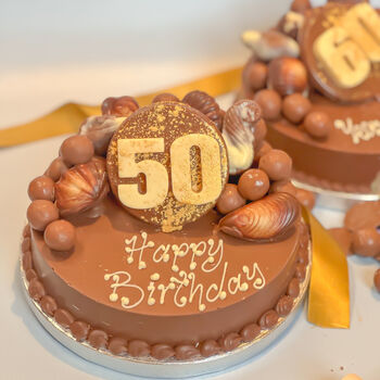 Mini 50th Birthday Smash Cake, 3 of 7