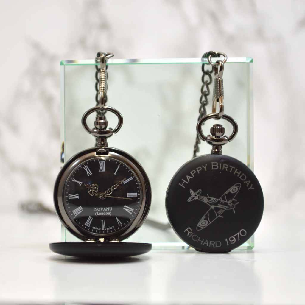 Spitfire Personalised Pocket Watch, 1 of 4