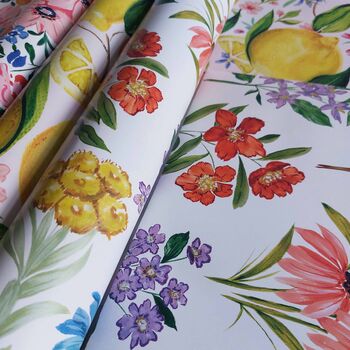Pack Of Three Mixed Gift Wrap Sheets, 5 of 6