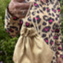 Bespoke Silk Pouch Bag Hand Made In Over 200 Shades, thumbnail 1 of 12