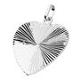 Willa Sterling Silver Heart Necklace, thumbnail 1 of 2