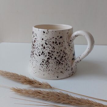Handmade Ceramic Speckled Mug, Coffee And Tea Mug, 5 of 5