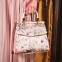 High Tea Mini Top Handle Tote, thumbnail 2 of 9