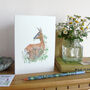 Roe Deer Greetings Card, thumbnail 8 of 9