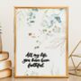 All My Life You Have Been Faithful Calligraphy Print, thumbnail 2 of 7