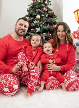 Red Magical Christmas Pyjamas, 3 of 11