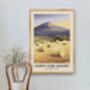 North York Moors National Park Travel Poster Art Print, thumbnail 5 of 8