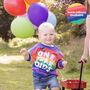 Birthday Club Rainbow Slouch Kids Jumper, thumbnail 1 of 3