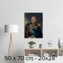 Personalised Royal Portrait On Canvas The Crown Prince, thumbnail 6 of 7