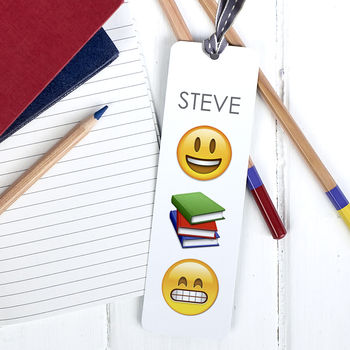 Personalised Emoji Bookmark, 4 of 7