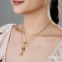 Teardrop Cubic Zirconia North Star Necklace, thumbnail 4 of 5