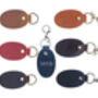 Handmade Personalised Leather Keyring – Custom Initials Gift Boxed, thumbnail 2 of 7
