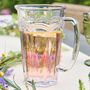 Vela Beaded Glass Serving Pitcher, thumbnail 1 of 5