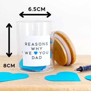 Reasons Why I/We Love You Dad Jar, 9 of 10