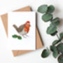 Christmas Robin Christmas Cards, thumbnail 6 of 6