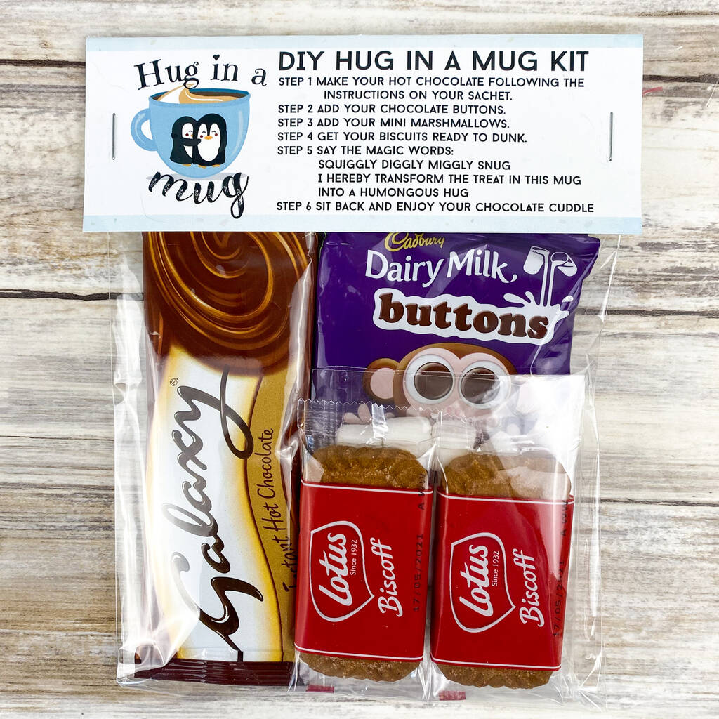 Hug In A Mug Diy Hot Chocolate Treat Kit By DinkiBelle 