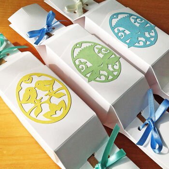 Three Reusable Easter Cracker Gift Boxes, 6 of 7