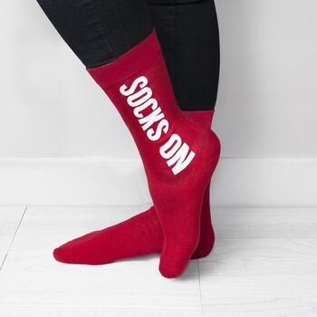 Personalised Cheeky Valentine's Socks, 2 of 5