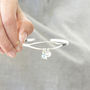 Personalised Silver Open Cuff Bangle, thumbnail 3 of 10