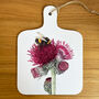 Bumble Bee And Thistle Small Chopping/Cheese Board, thumbnail 1 of 3