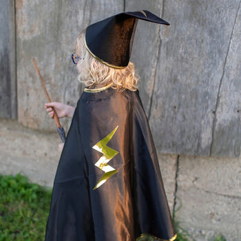 Wizard Reversible Cape And Hat, 2 of 3