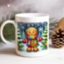 Personalised Gingerbread Christmas Mug, thumbnail 1 of 2