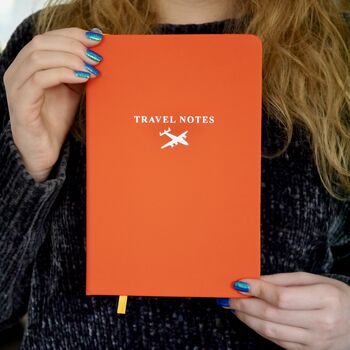 Personalised Travel Notes Notebook, 5 of 12