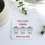 Women's World Cup Coaster, thumbnail 3 of 4