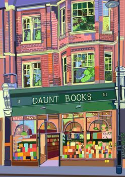 Daunt Books, Hampstead, North West London Art Print, 2 of 3