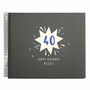Personalised 40th Birthday Spiral Bound Book, thumbnail 2 of 10