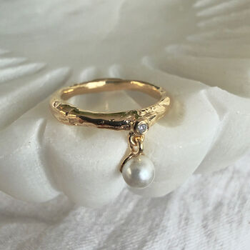 Pearl Drop Ring, 2 of 12