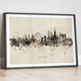 London Cityscape Skyline Print, thumbnail 12 of 12
