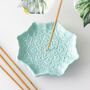 Blue Mandala Incense Stick Holder For Her, thumbnail 2 of 3