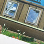 'Woodland Dacha, Russia' Recycled Paper Collage Print, thumbnail 4 of 5