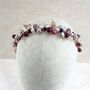 Pink Pearl Bridal And Occasion Headpiece, thumbnail 8 of 8