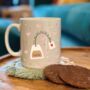 Personalised Just My Cup Of Tea Teabag Mug, thumbnail 1 of 2